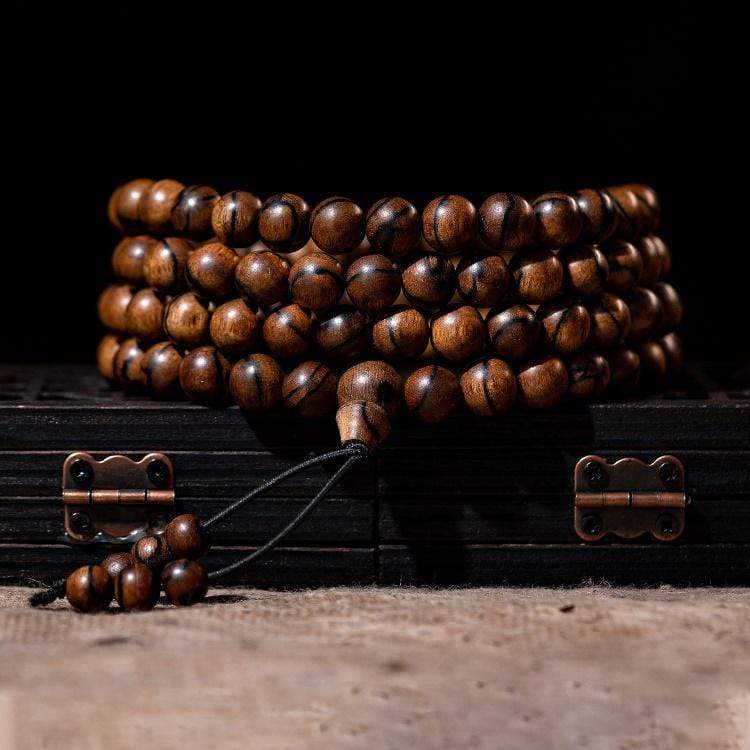 Agarwood Prayer Beads 108 Beads - mantrapiece.com