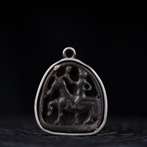 Antique Tibetan Heritage Pendant Necklace