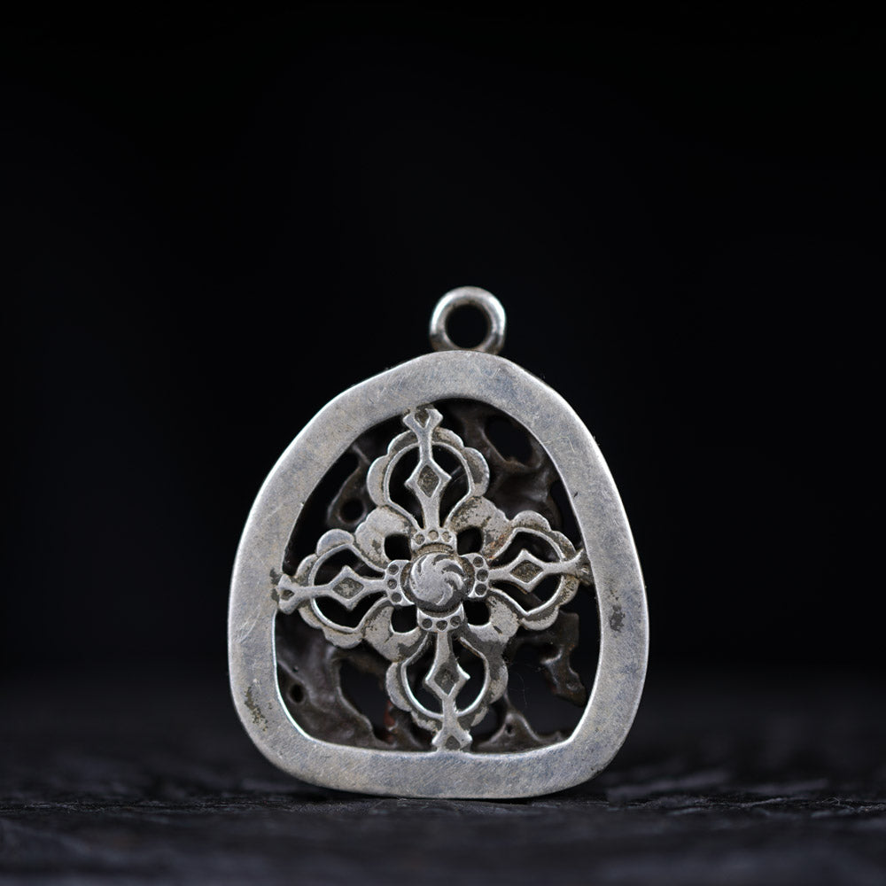 Antique Tibetan Heritage Pendant Necklace - mantrapiece.com