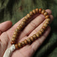Antique Tibetan Star Moon Bodhi Seed Meditation Bracelet - mantrapiece.com