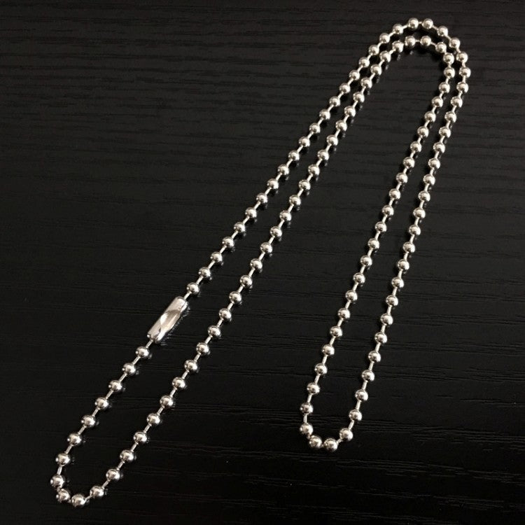 Bead Chain Necklace 3mm - mantrapiece.com