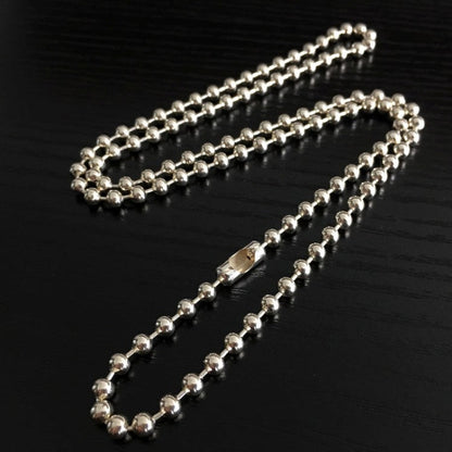 Bead Chain Necklace 4mm - mantrapiece.com
