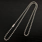 Bead Chain Necklace 5mm - mantrapiece.com