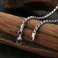 Braided Chain Necklace Lobster Clasp 2.5mm