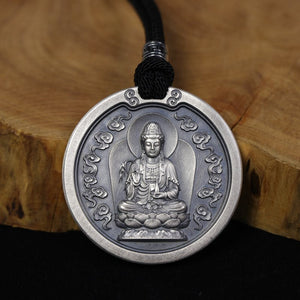 Buddha Medallion Necklace