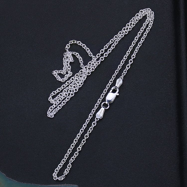 Cable Chain Necklace Lobster Clasp 3mm - mantrapiece.com