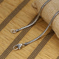 Curb Chain Necklace Vajra Lobster Clasp - mantrapiece.com