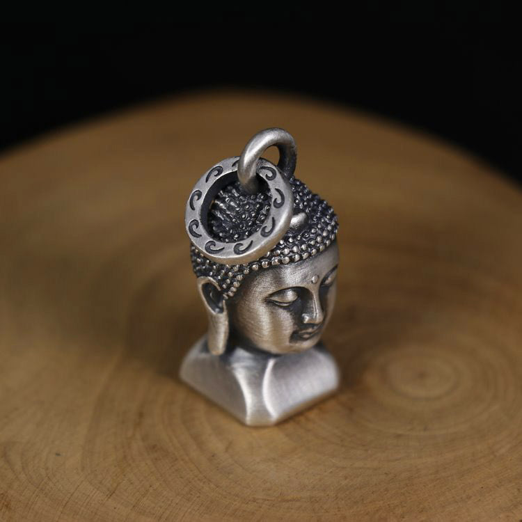 Decorative Buddha Chain Pendant - mantrapiece.com