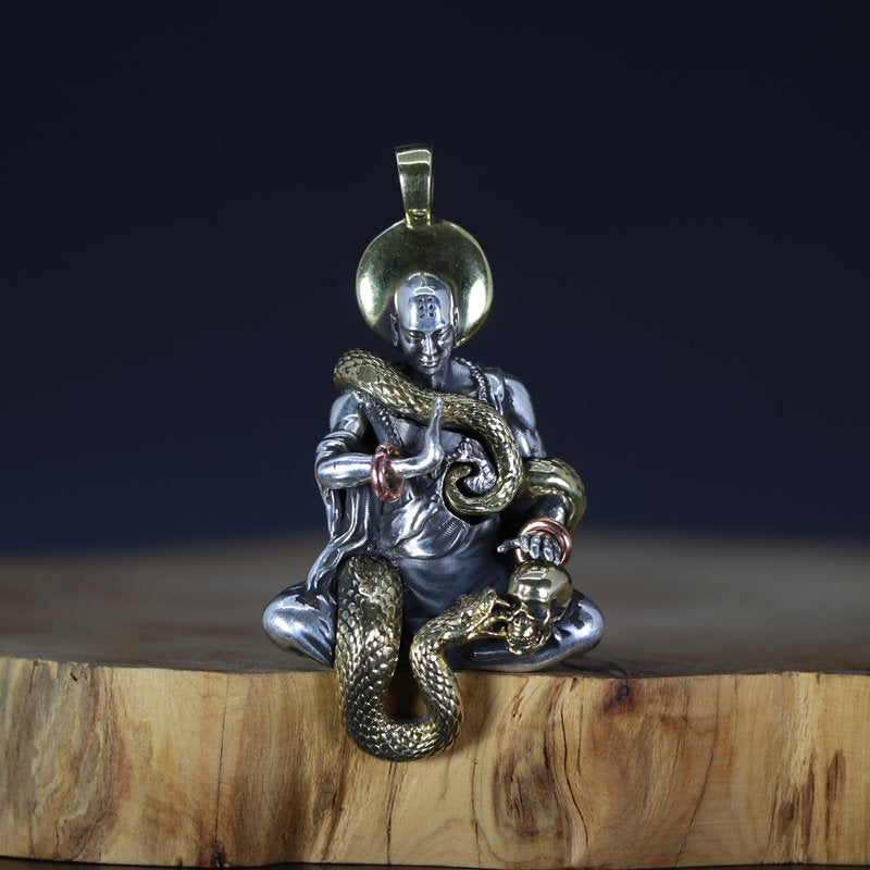 Fearless Shaolin Monk Pendant - mantrapiece.com