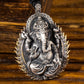Flaming Lord Ganesha Pendant - mantrapiece.com