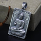 Framed Silver Buddha Pendant
