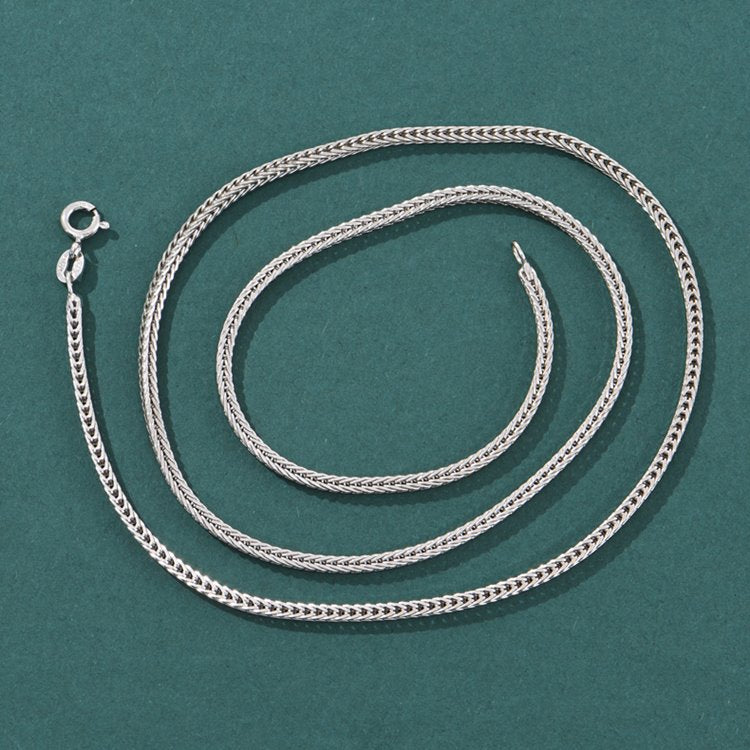 Franko Chain Necklace Spring Ring Clasp 2.5mm - mantrapiece.com