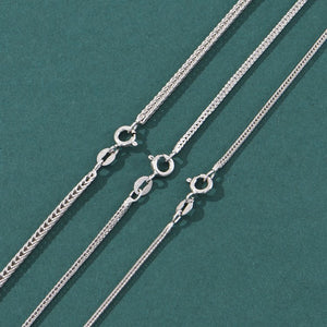 Franko Chain Necklace Spring Ring Clasp 2mm - mantrapiece.com