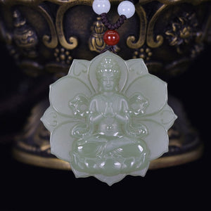 Guan Yin Jade Pendant