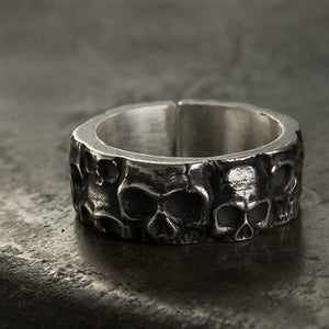 Impermanence Skull Gothic Ring - mantrapiece.com