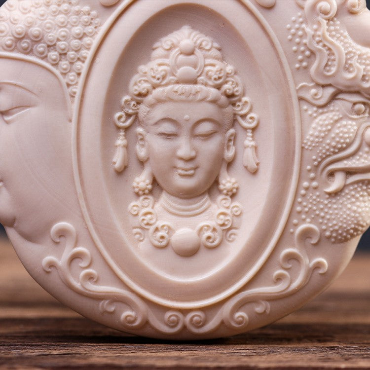 Ivory hot sale buddha pendant