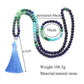 Lapis Lazuli Yoga Mala Necklace