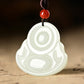 Laughing Buddha Jade Necklace - mantrapiece.com