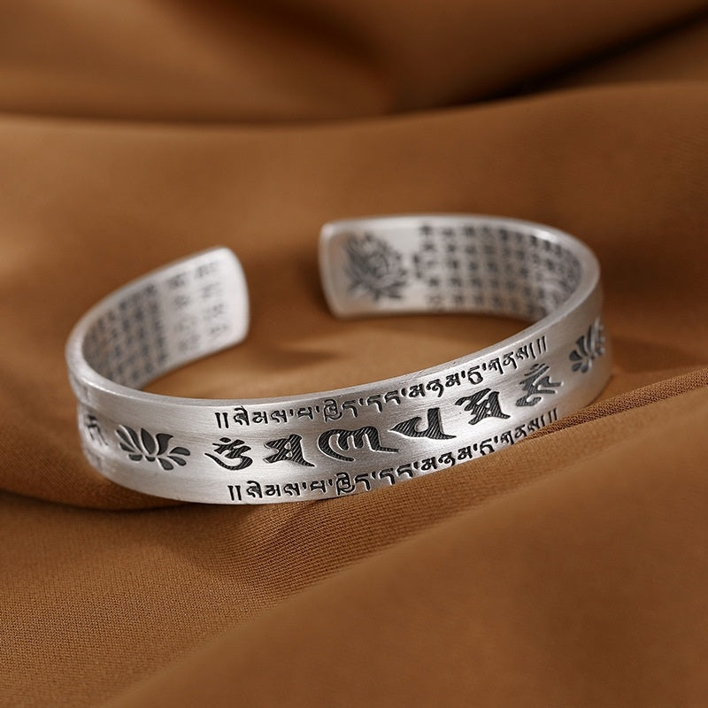 Om Mani Padme Hum Buddha Bracelet Feng Shui - mantrapiece.com