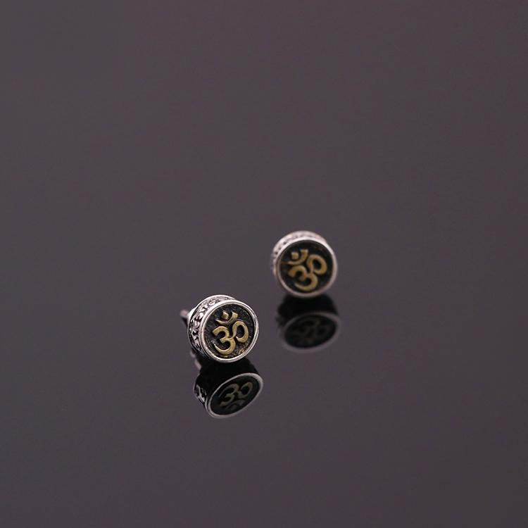 Om Mantra Earrings - mantrapiece.com