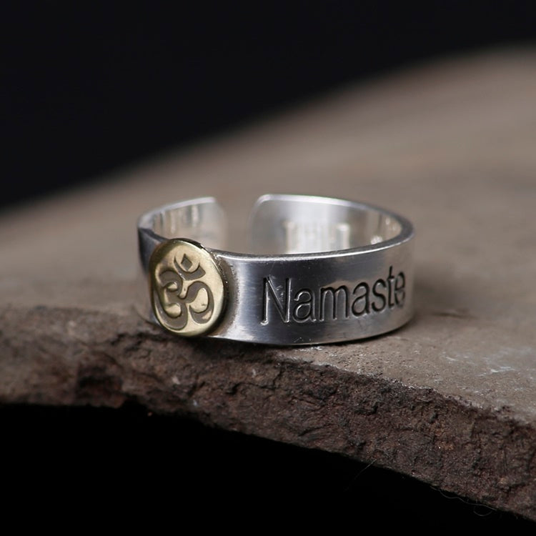 Om Namaste Ring