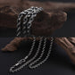 Rope Chain Necklace Hook and Eye Clasp 5mm - mantrapiece.com