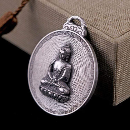Shurangama Sutra Buddha Medallion - mantrapiece.com