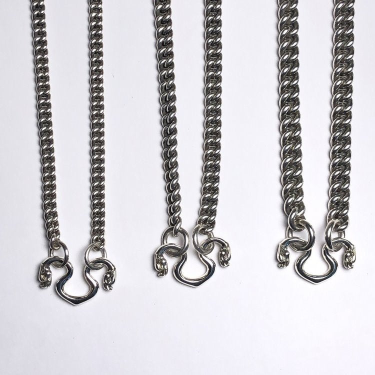 Amazon.com: OHINGLT 925 Sterling Silver M Hook Clasp with Closed Jump  Rings,W Hook Clasp Connector for Bracelet Necklace Jewelry Making,W Shape  Clasps M Clasp Made in Italy