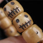Tibet Yak Bone Skull Wrist Mala - mantrapiece.com