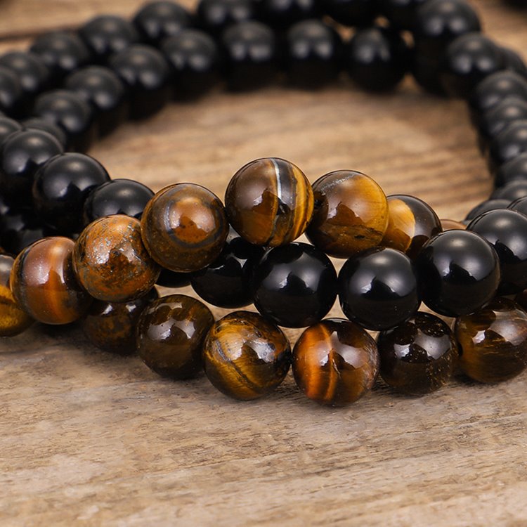 Tigers Eye Mala Beads for Meditation - mantrapiece.com