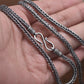 Wheat Chain Necklace s-Hook Clasp 4mm - mantrapiece.com