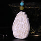 Wrathful One Ivory Acala Buddha Pendant - mantrapiece.com